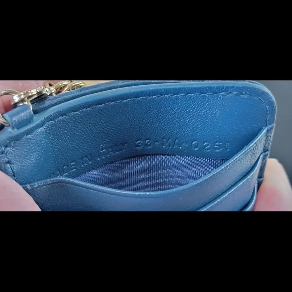 CHRISTIAN DIOR lady dior cannage card wallet